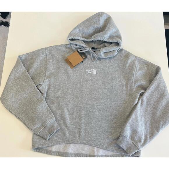 The North Face Women's Evolution Hi-Lo Hoodie Heather Grey Size XL - Picture 4 of 4